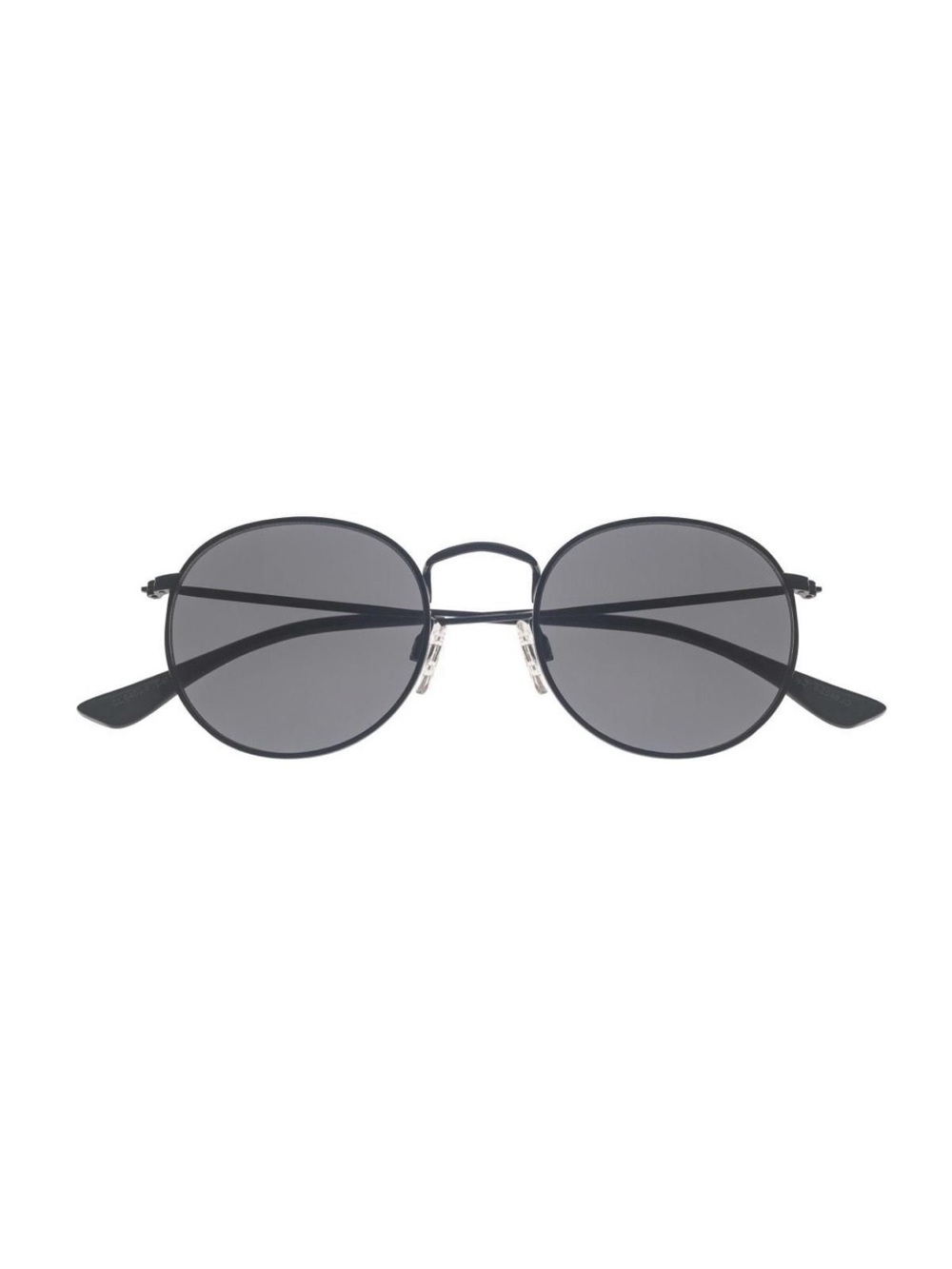 Round Black Metal Frame Sunglasses for Women with Premium Case 6402-8